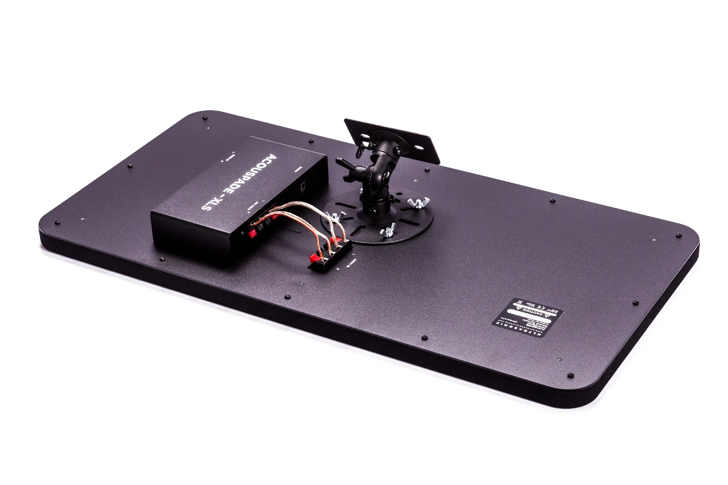 The Acouspade-XLS has an external amplifier