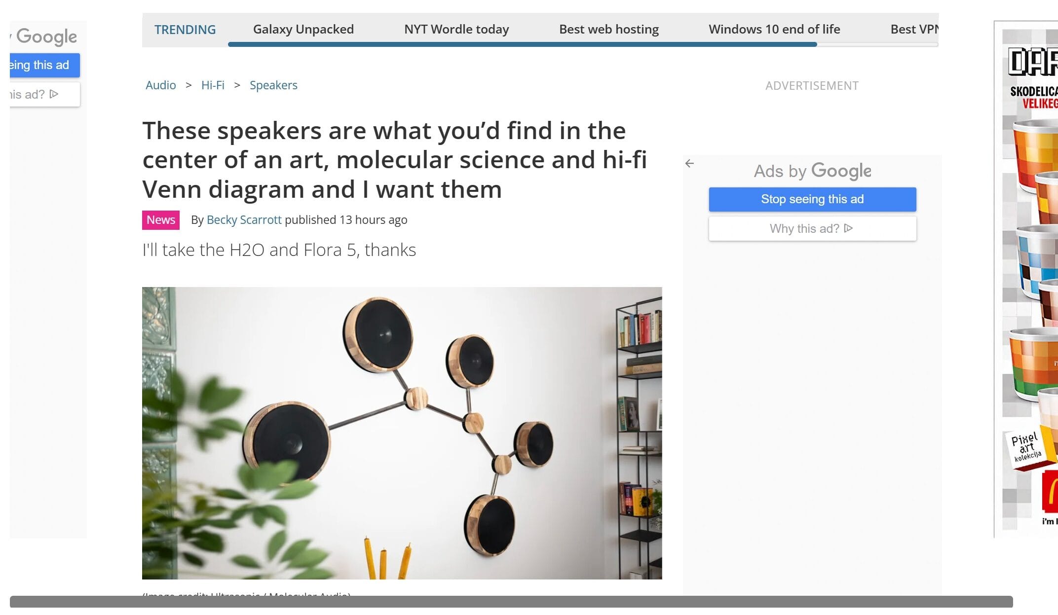Molecule audio system on Techradar